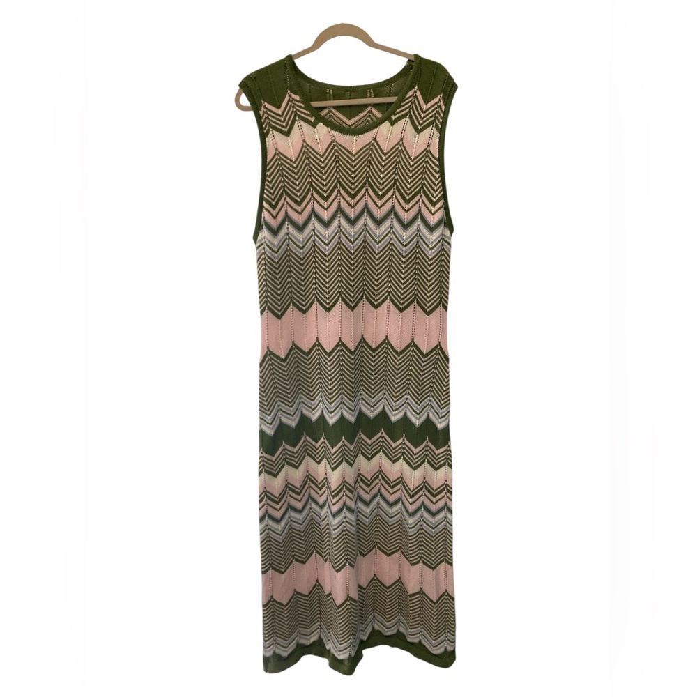 Knitted XL pencil dress